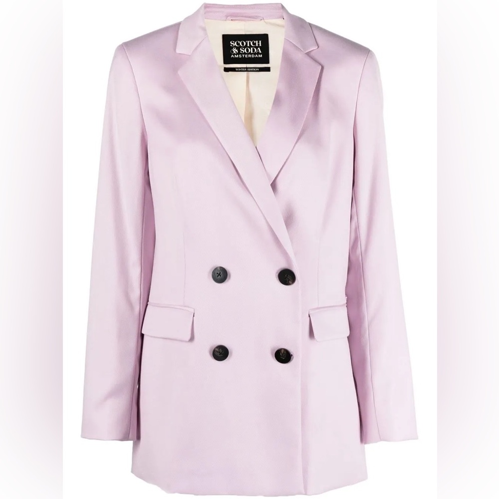 Scotch & Soda Women's Blazer in Soft Lavender